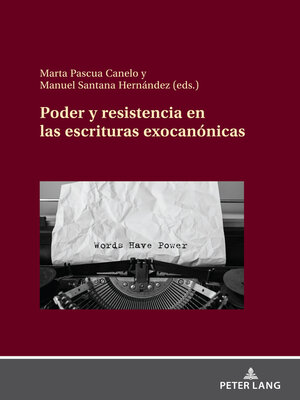 cover image of Poder y resistencia en las escrituras exocanónicas